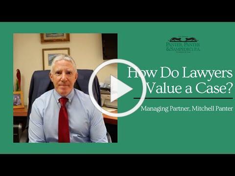 How do lawyers value a case?