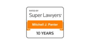 Super Lawyers® Badge 10 Years (Mitchell J. Panter)
