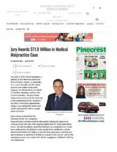 Jury Awards 11.9 Million In Medical Malpractice Case – Miamis Community News Page 1 232x300 1